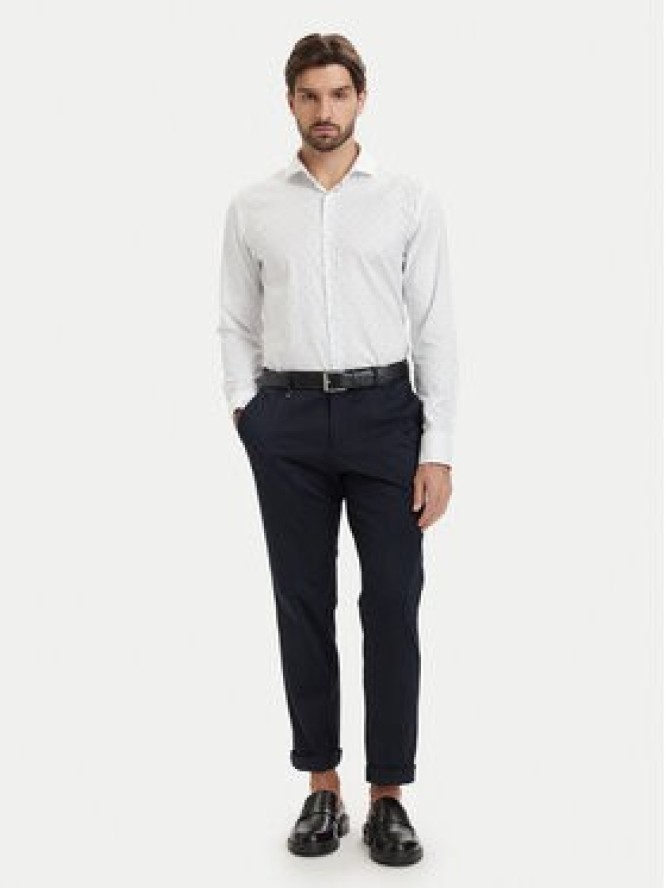 BOSS Koszula Hank 50560687 Biały Regular Fit