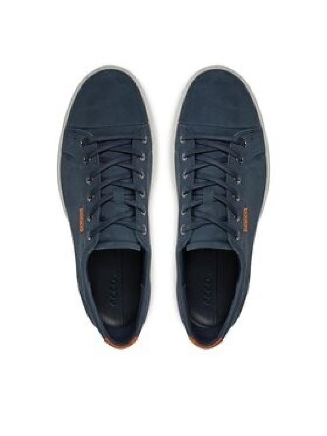 ECCO Sneakersy Soft 7 43000459140 Granatowy