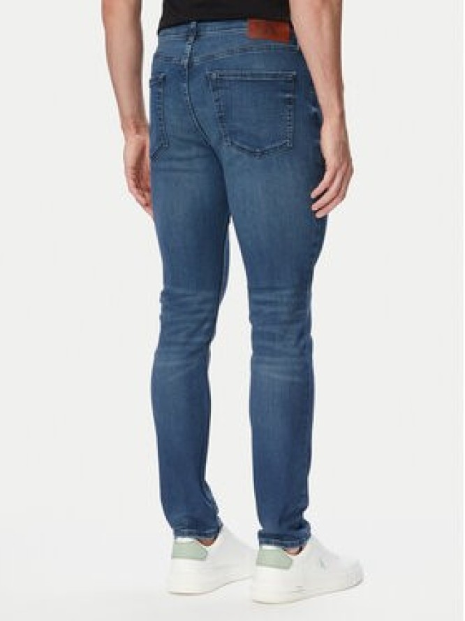 Calvin Klein Jeans Jeansy LV04RG794G Niebieski Skinny Fit