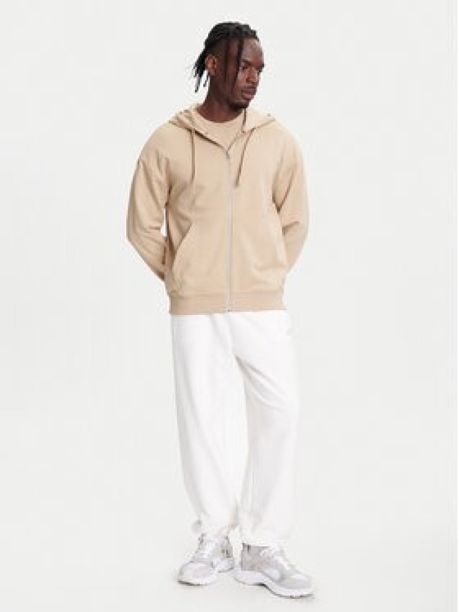 HUGO Bluza Dapozip 50548651 Beżowy Relaxed Fit