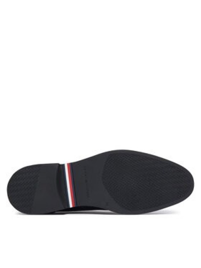 Tommy Hilfiger Półbuty Corporate Dressy Lth FM0FM06023 Czarny
