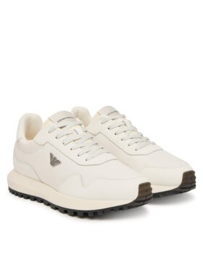 Emporio Armani Sneakersy EM003738 AF19532 M0107 Biały