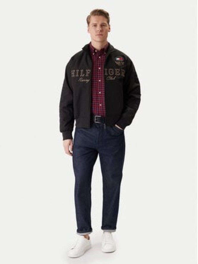 Tommy Hilfiger Kurtka bomber Racing MW0MW42565 Czarny Regular Fit
