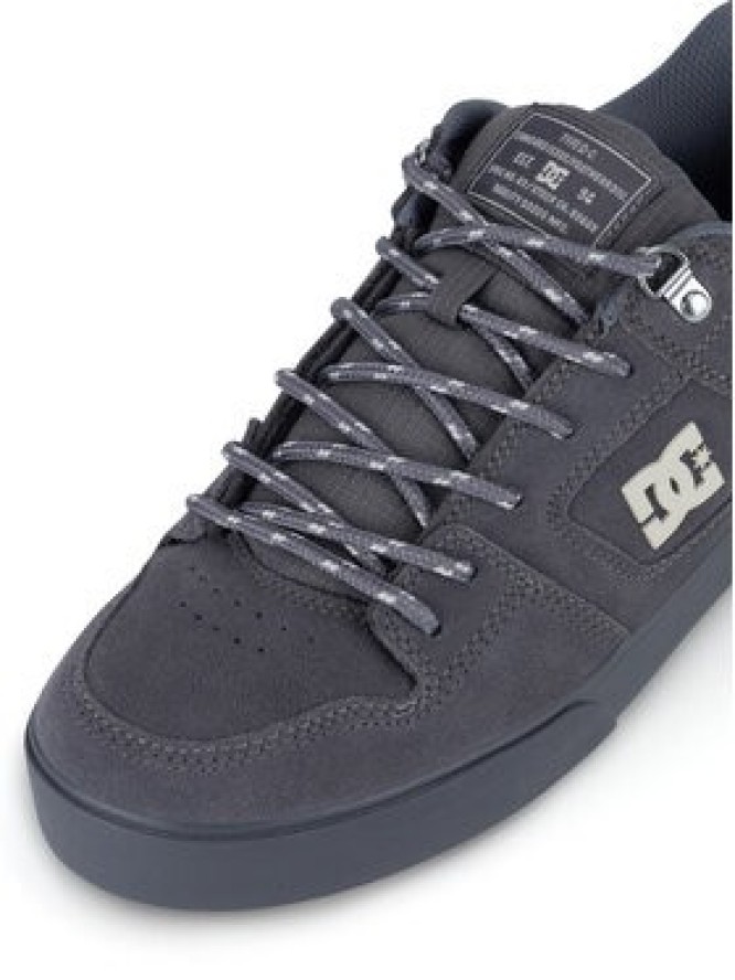 DC Shoes Sneakersy PURE WNT ADYS300151-XSSW Szary