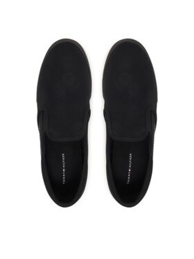 Tommy Hilfiger Tenisówki Vulc Core Slip On FM0FM05689 Czarny