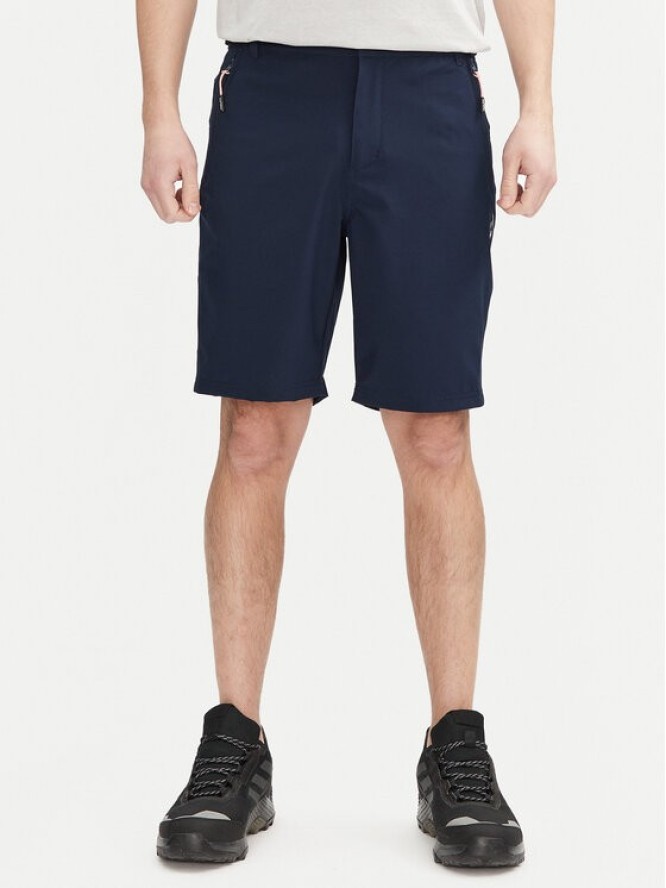 Aulp Szorty sportowe Tonga Granatowy Regular Fit