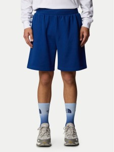 The North Face Szorty sportowe Easy NF0A8C2S Niebieski Regular Fit