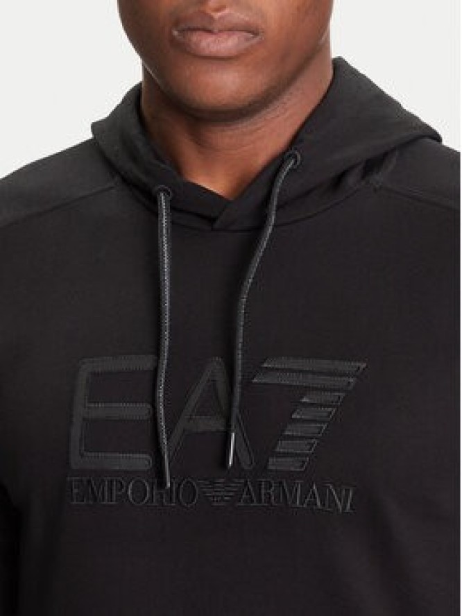 EA7 Emporio Armani Bluza 7M000903 AF13512 UC001 Czarny Regular Fit