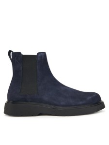 Calvin Klein Sztyblety Combat Ess Chelsea Boot Su YM0YM01372 Granatowy
