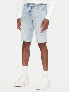 Tommy Jeans Szorty jeansowe Ronnie DM0DM21300 Niebieski Regular Fit
