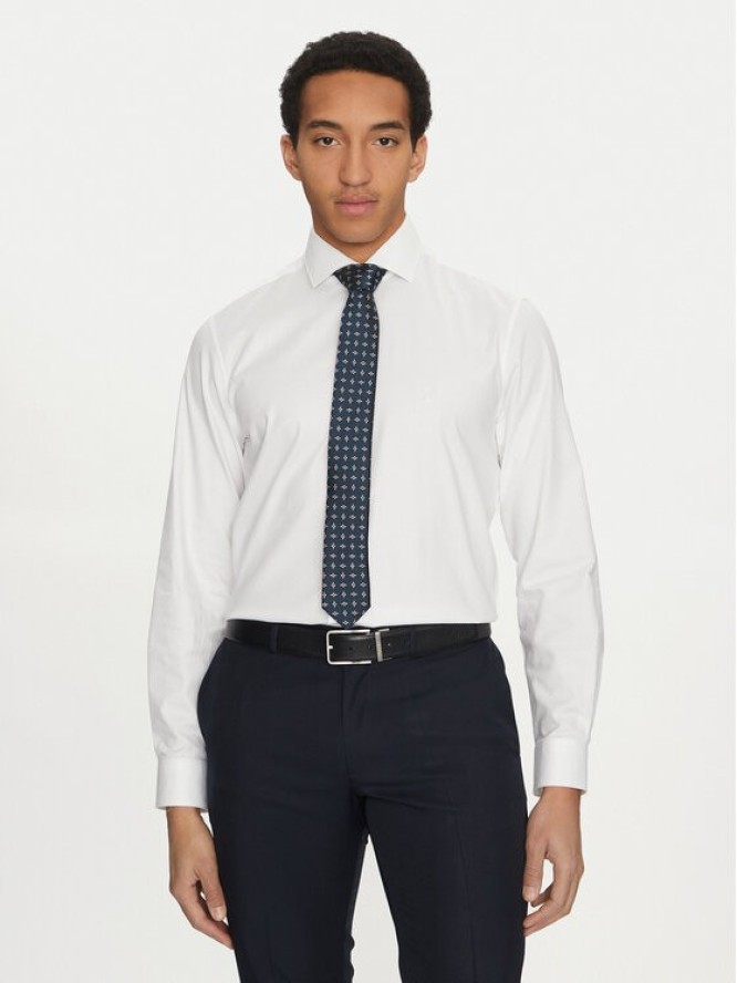 BOSS Krawat H-Tie 50532253 Granatowy