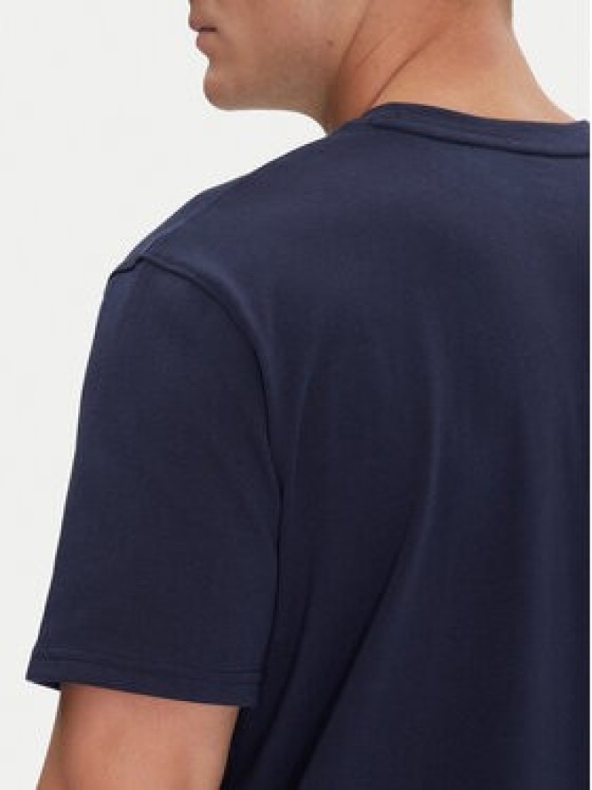 Under Armour T-Shirt Ua Hw Lc Patch Ss 1382902 Granatowy Loose Fit