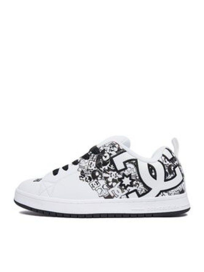 DC Shoes Sneakersy CEOWB-MP40-160W Biały