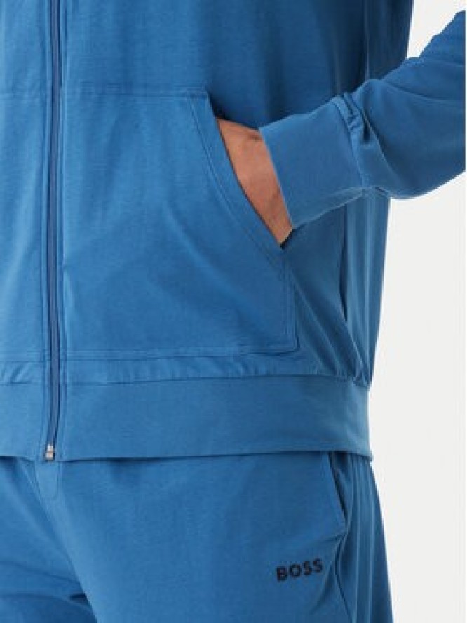 BOSS Bluza Mix&Match 50515313 Niebieski Regular Fit