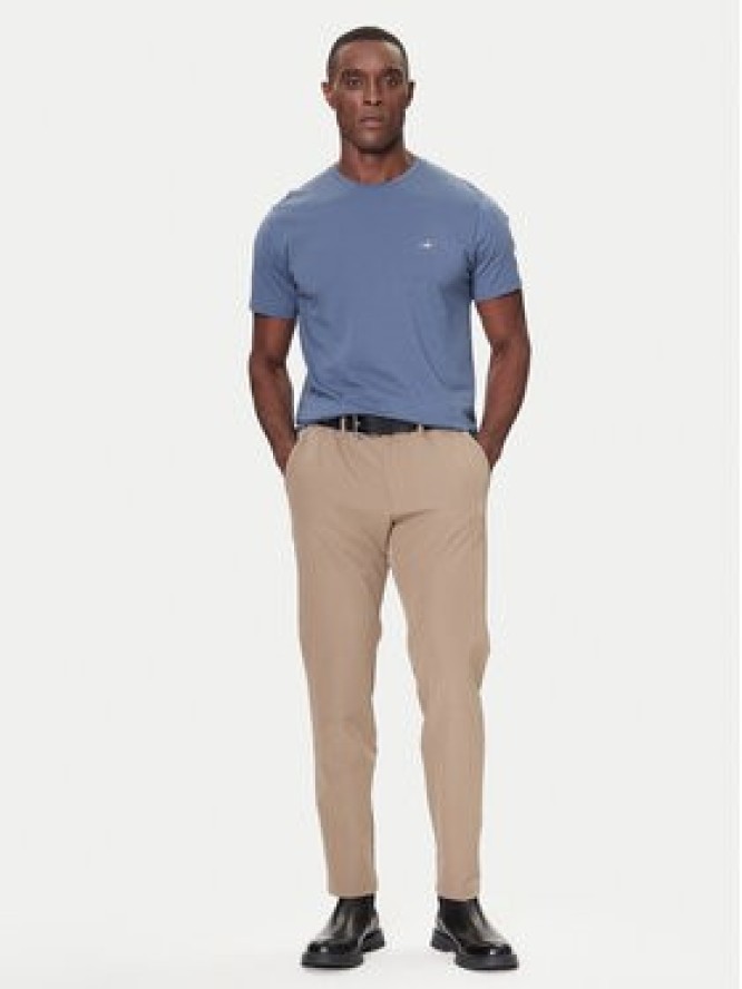 Gant T-Shirt 2004080 Niebieski Regular Fit