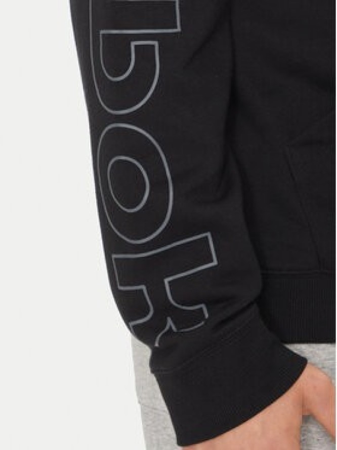 Reebok Bluza Logo Mash Up 100075616 Czarny Relaxed Fit