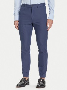 BOSS Chinosy P-Kaiton1 50543945 Błękitny Slim Fit