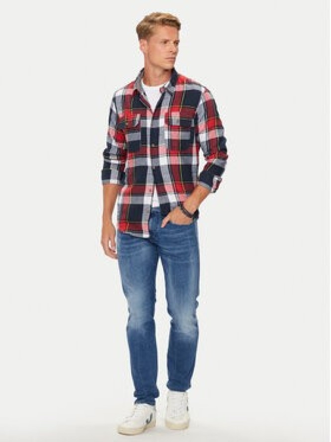 Brave Soul Koszula MSH-230KYLOS Kolorowy Regular Fit