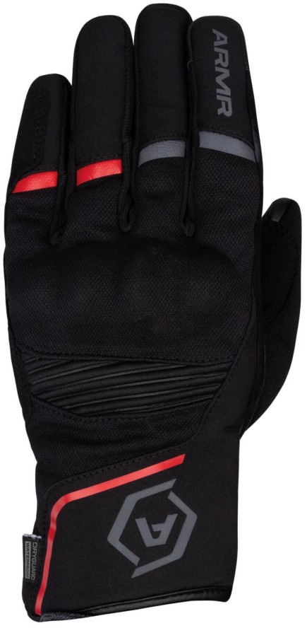Rękawice motocyklowe ARMR Eyoshi 3.0 3XL czarno-czerwone