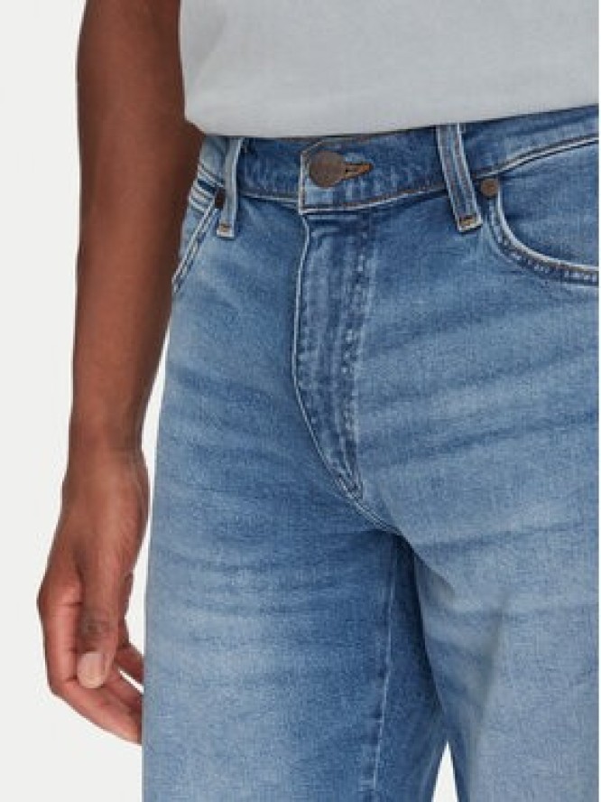 Wrangler Szorty jeansowe Colton 112362488 Niebieski Regular Fit