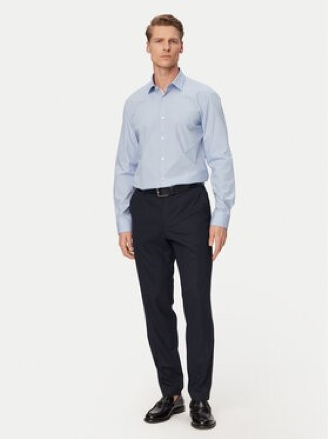 HUGO Koszula Koey 50561154 Błękitny Slim Fit
