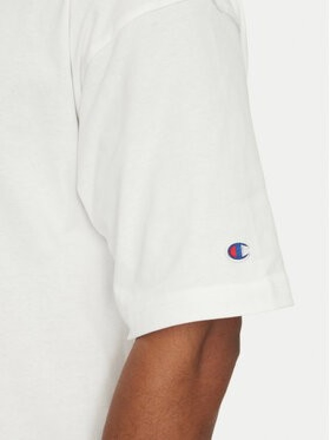 Champion T-Shirt 220714 Biały Standard Fit