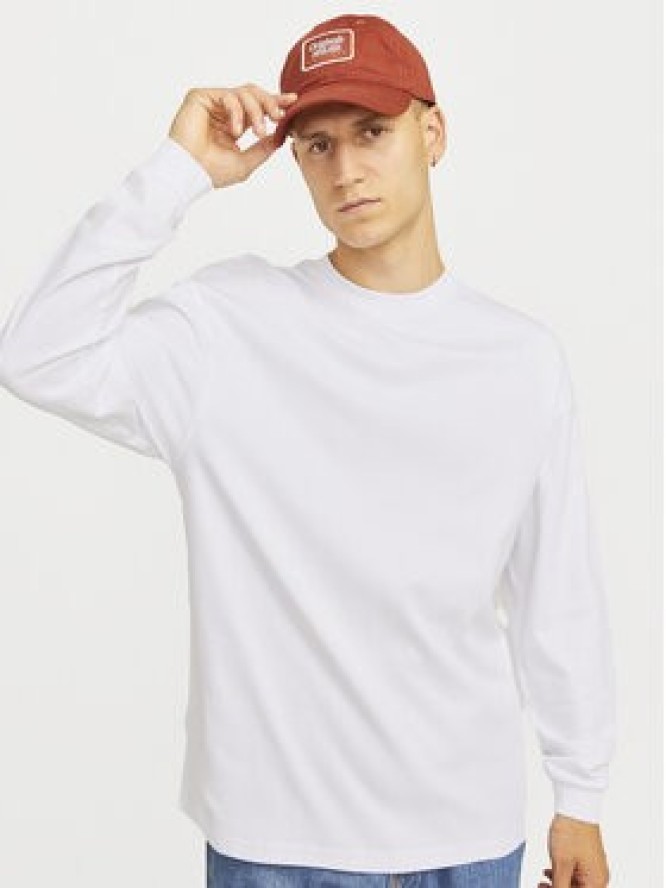 Jack & Jones Longsleeve Urban Edge 12256422 Biały Loose Fit