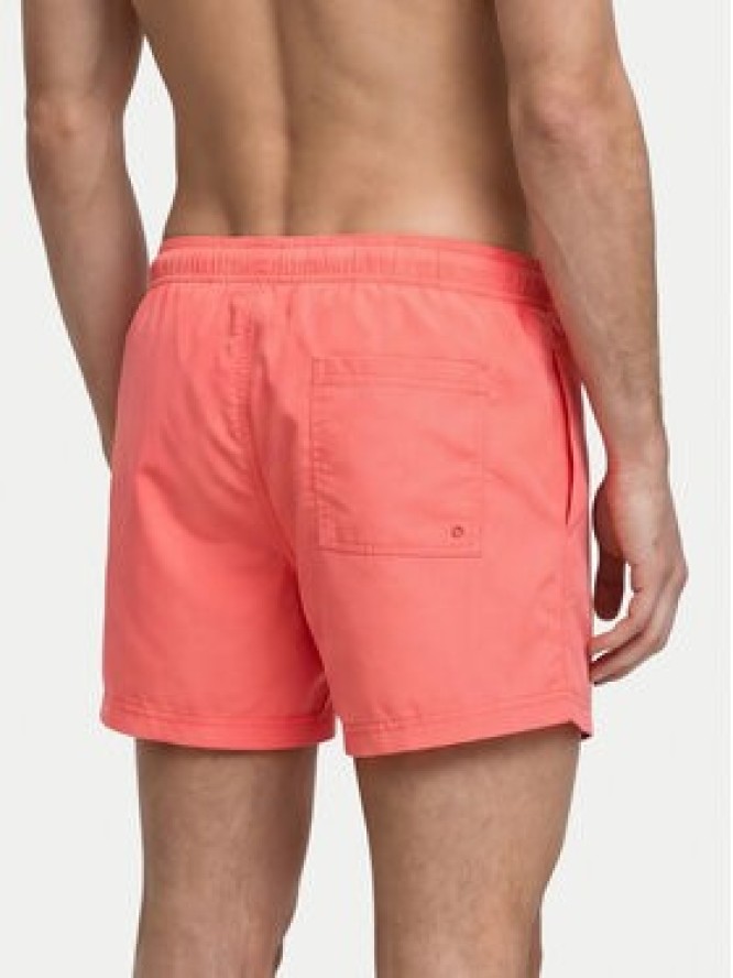 Jack & Jones Szorty kąpielowe Maui Tropic 12291385 Koralowy Regular Fit