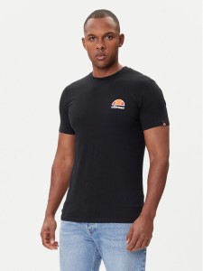 Ellesse T-Shirt Canaletto SHS04548 Czarny Regular Fit