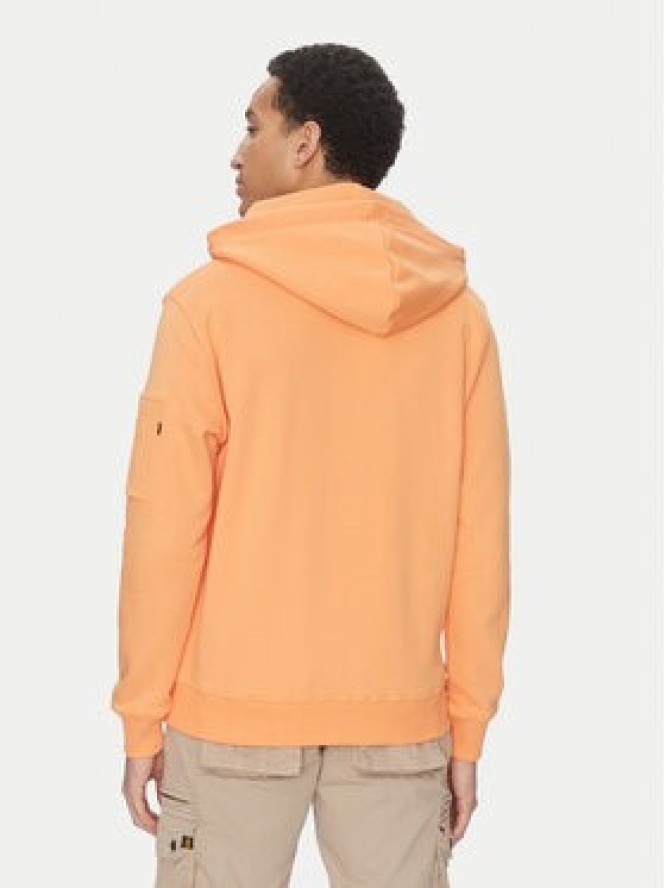 Alpha Industries Bluza Puff Print 146338 Pomarańczowy Regular Fit