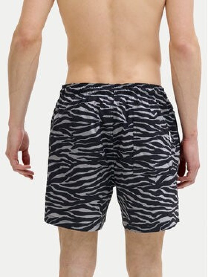 Jack & Jones Szorty kąpielowe Maui Shell 12291808 Czarny Regular Fit