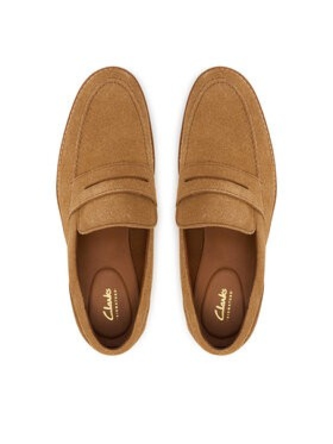 Clarks Półbuty Aldwin Step 26186450 Brązowy