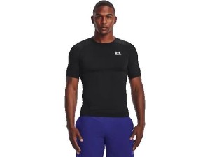 T-shirt de compression à manche courte Under Armour HeatGear Noir pour homme