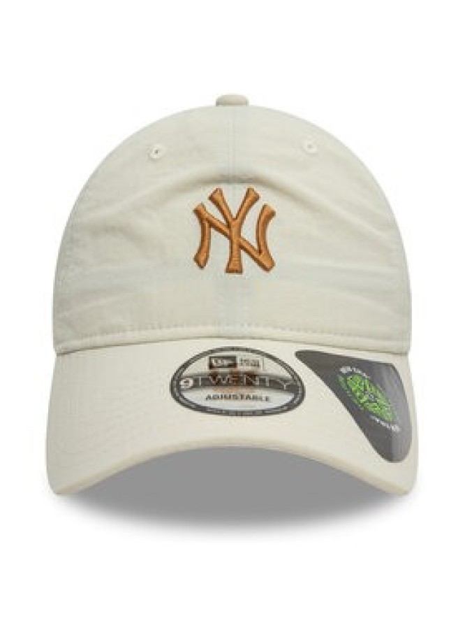 New Era Czapka z daszkiem New York Yankees Recycled 9Twenty 60595203 Écru