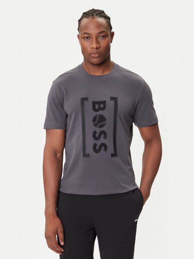 BOSS T-Shirt Iconic TL 50543905 Szary Relaxed Fit