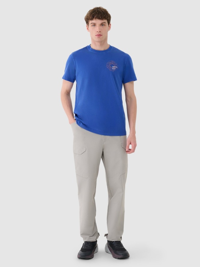 4F Spodnie casualowe męskie - szare S