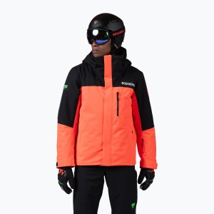 Kurtka narciarska Rossignol Hero Velika Insulated Neon Red - L