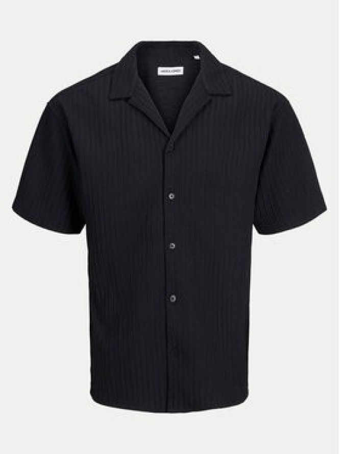 Jack & Jones Koszula Massimo 12269640 Czarny Relaxed Fit