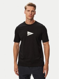 BOSS T-Shirt TS_Network Photo 50564740 Czarny Regular Fit
