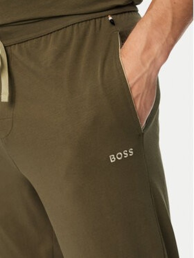 BOSS Spodnie dresowe Mix&Match 50515305 Khaki Regular Fit