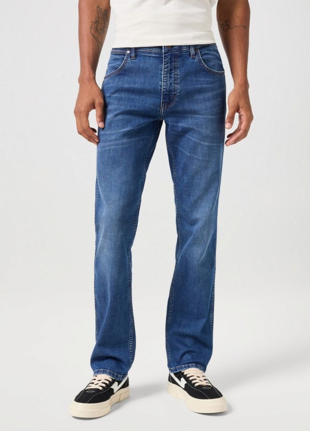 WRANGLER GREENSBORO MĘSKIE SPODNIE JEANSOWE JEANSY DŻINSY DEAN 112350898 W15Q018003