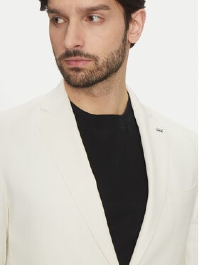 Michael Kors Marynarka MK0SB01067 Écru Regular Fit