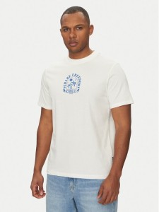 Blend T-Shirt 20718312 Biały Regular Fit