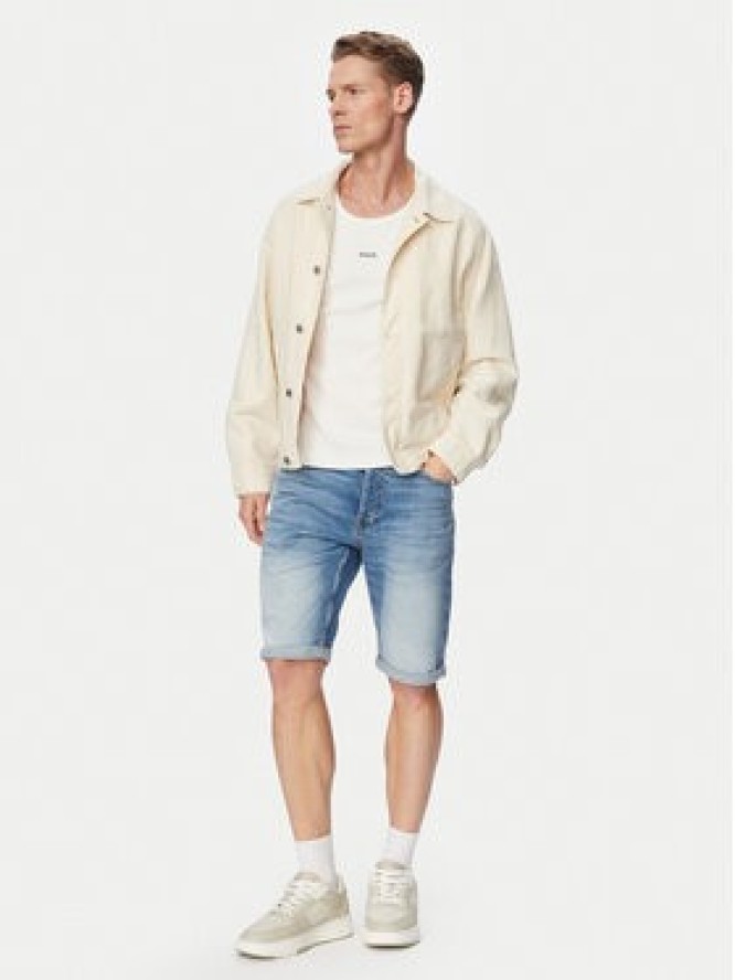 HUGO Szorty jeansowe 50556163 Niebieski Regular Fit