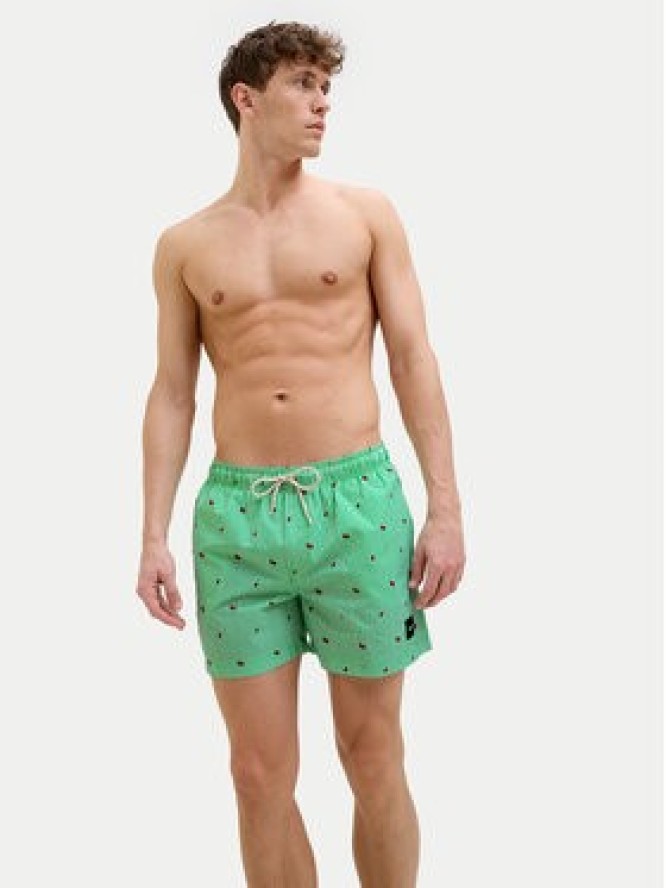 Jack & Jones Szorty kąpielowe Maui 12272933 Zielony Regular Fit
