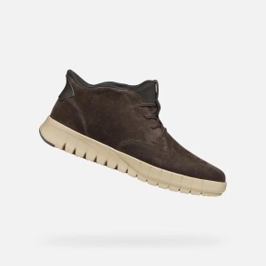 Buty GEOX U56MAB 00022 U FLEXTRIDE PLUS Brązowy