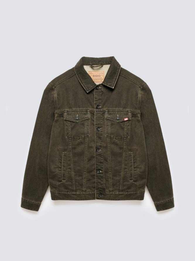 Kurtka męska jeansowa brązowa Charlie 888