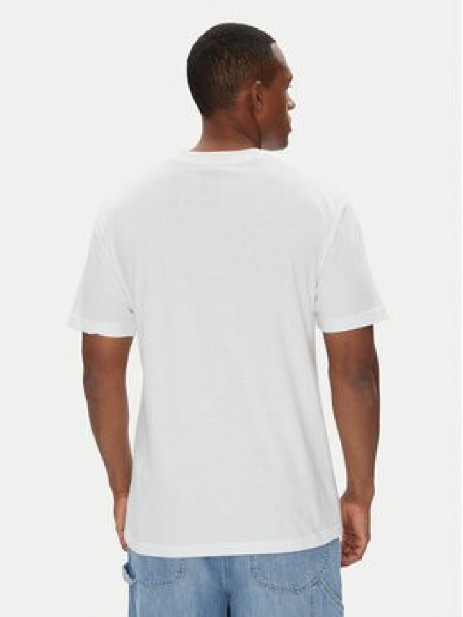 DC Shoes T-Shirt ADYZT05461 Biały Regular Fit