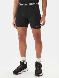 Reebok Szorty sportowe RK25600CCM Czarny Slim Fit