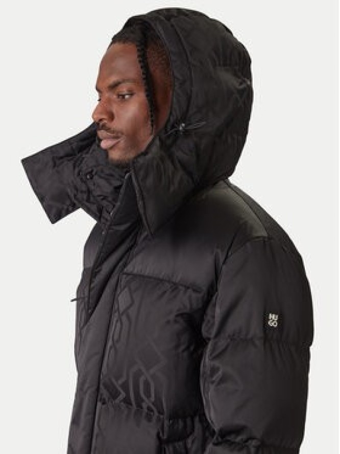 HUGO Kurtka puchowa Melmus 2541 50549098 Czarny Regular Fit